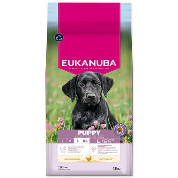 Krmivo EUKANUBA Puppy Large rich in fresh chicken 15 kg