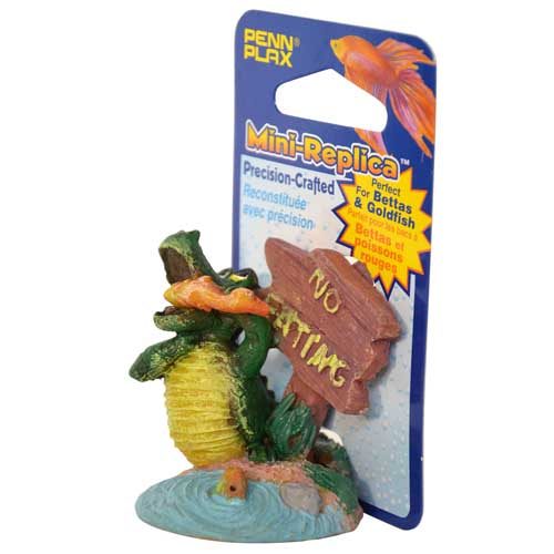 PENN PLAX Dekorace Aligátor 6,4cm