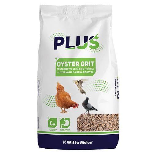 WITTE MOLEN PLUS Ústřičová drť pro exotické ptactvo, holuby a drůbež 4kg