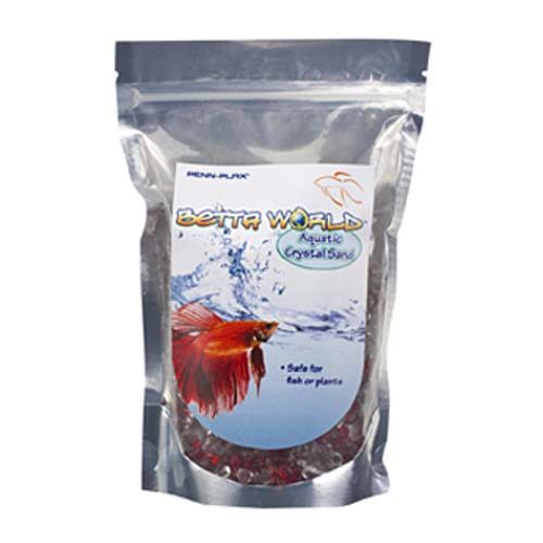 PENN PLAX Crystal Sand White & Red bílé a červené skleněné krystaly 400 g