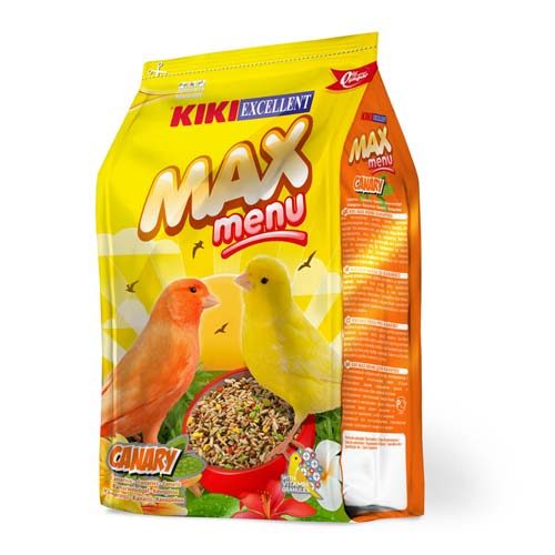 KIKI MAX Menu Canary 500g  ZIP kanárek