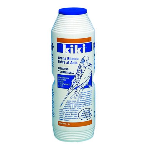 KIKI ARENA BLANCA 2kg písek s anýzem pro ptáky