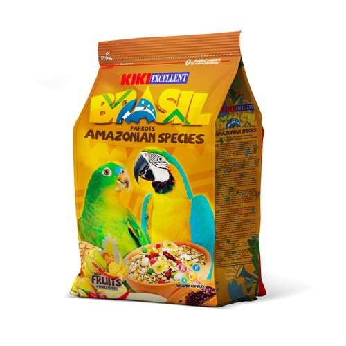 KIKI BRASIL 800g krmivo pro papoušky