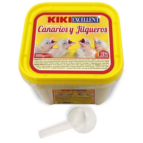 KIKI EXCELLENT 500g krmivo pro ruční odchov kanárků a stehlík