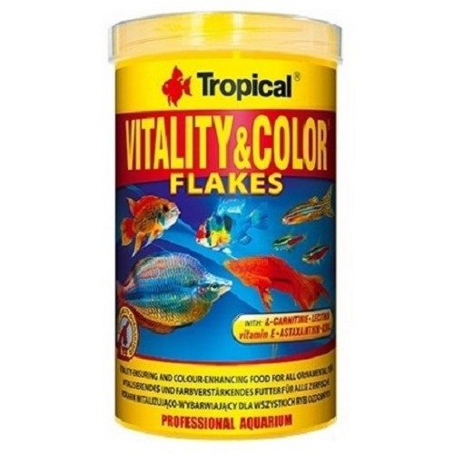 TROPICAL Vitality&Color 100ml/20g vločkové krmivo s vyfarbujúcim a vitalizujícím účinkem