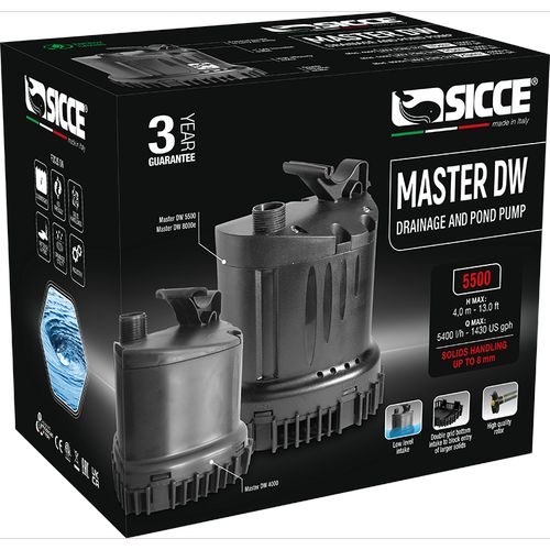 SICCE MASTER DW 5500 10m jezírkové kalové čerpadlo
