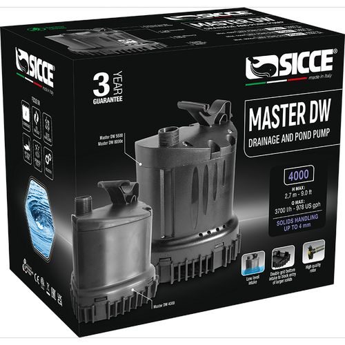 SICCE MASTER DW 4000 10m jezírkové kalové čerpadlo