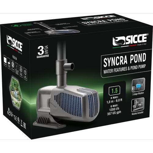 SICCE SYNCRA POND 1,5 jezírkové čerpadlo s fontánou