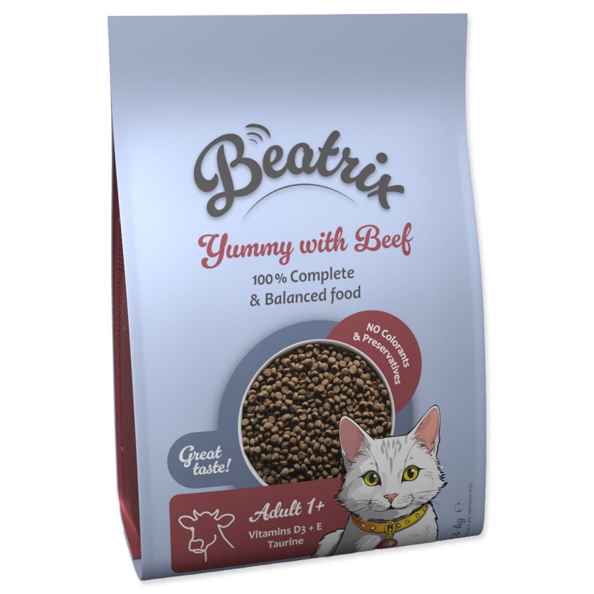 Krmivo Beatrix Adult s hovězím 1,4kg