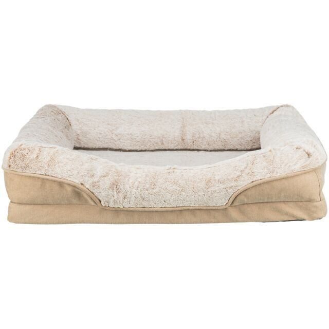 Vital Bed LINO, ortopedický obdélníkový pelech, béžová 70 x 55 cm
