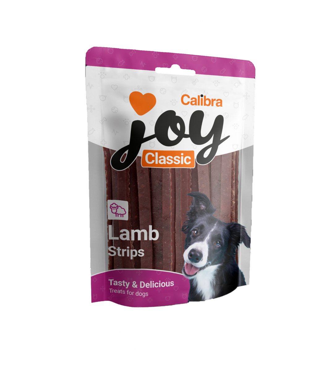 Calibra Joy Dog Classic Lamb Strips 80g NEW