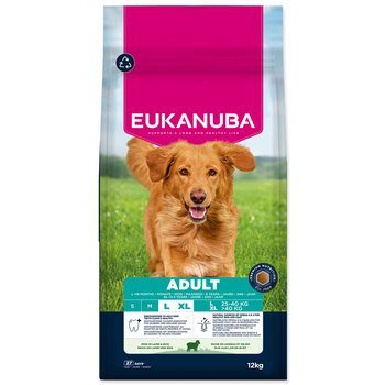 Krmivo EUKANUBA Adult Large rich in lamb and rice 12 kg