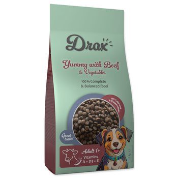 Krmivo Drax Adult s hovězím a se zeleninou 3kg