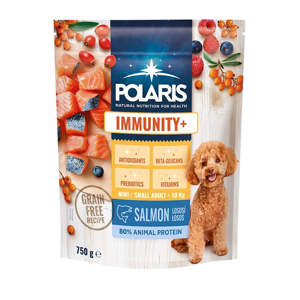 Polaris Immunity Dog Adult small & mini Losos GF 750 g