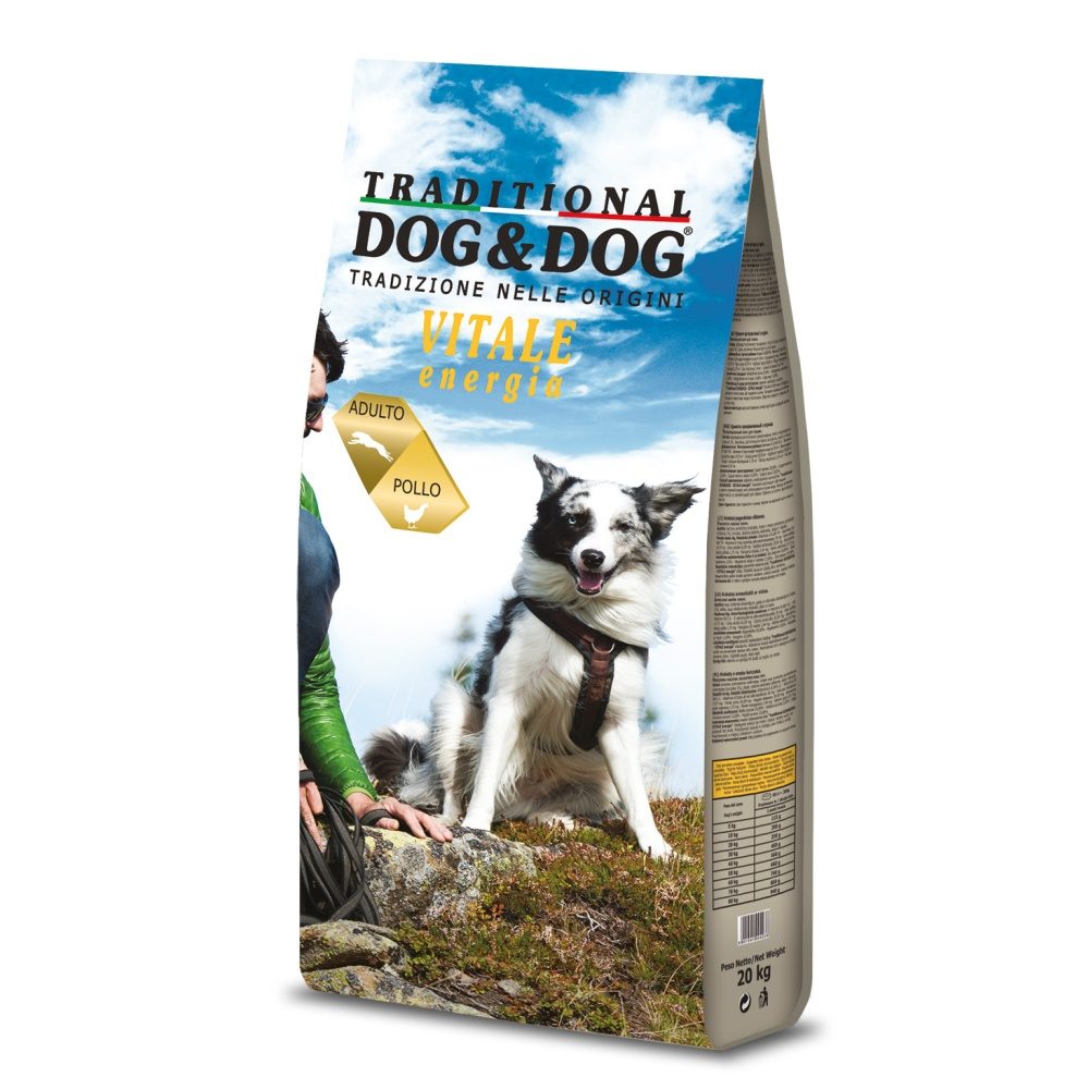 Dog & Dog Vitale Energia Chicken 20 kg