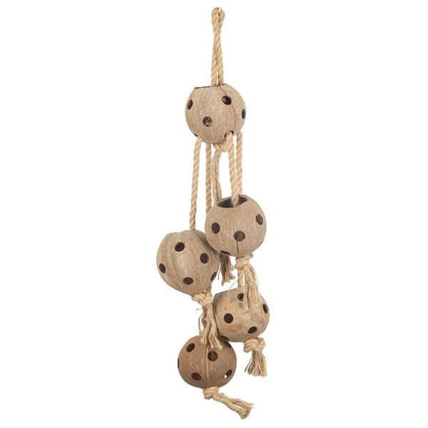 Hračka pták přírodní Coco Swing Quapas! 84x21cm
