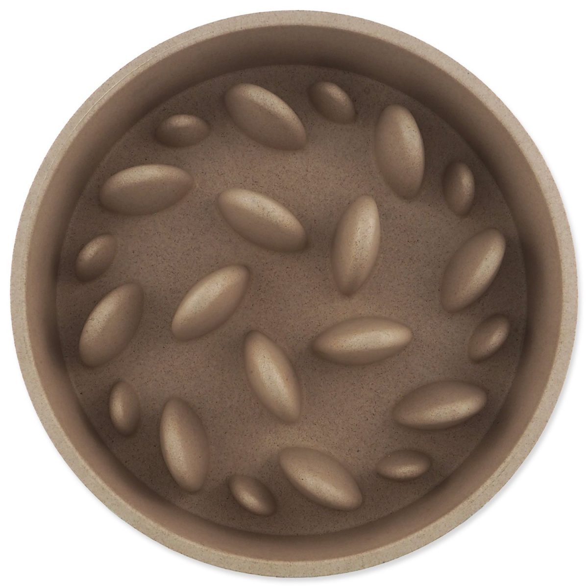 Miska Dog Fantasy proti hltání EcoStyle béžová 21cm, 1350ml