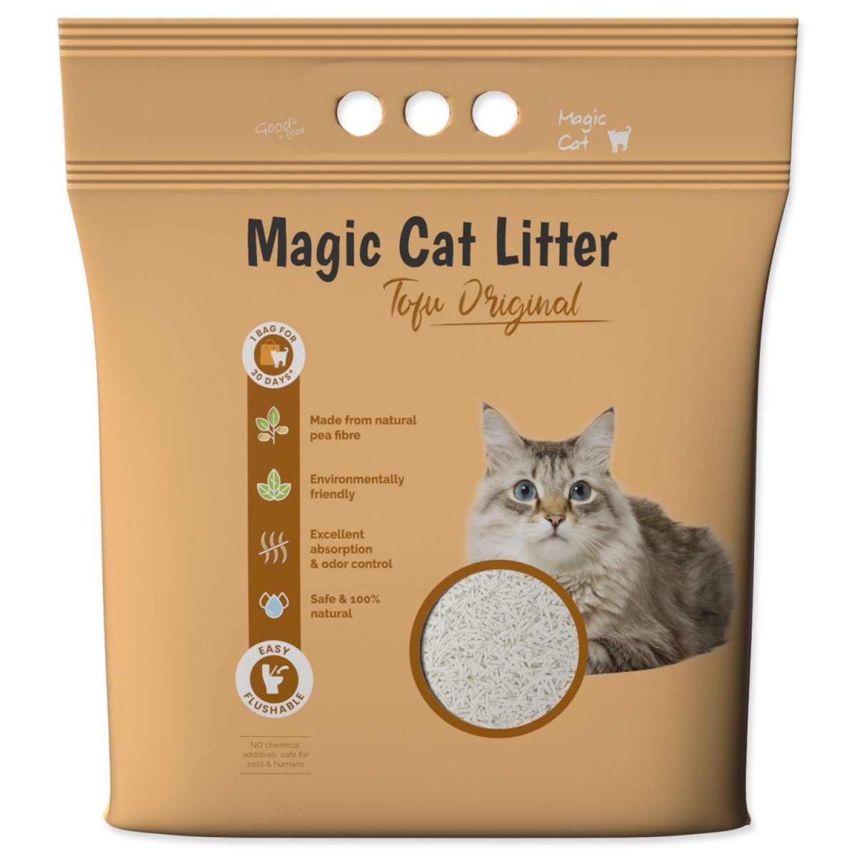 Stelivo Magic Litter Tofu Original 2,7kg/ 6l