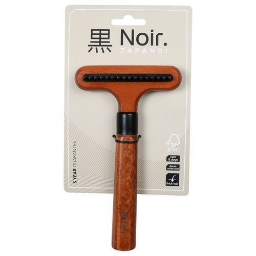 EBI NOIR JAPANDI Hřeben příčný 16 zubů 17,5x9,5x3,5cm