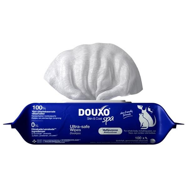Douxo SPA Multipurpose Grooming Wipes 100ks