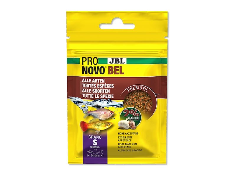 JBL Pronovo Bel Grano S - všechny druhy, granule 20 ml