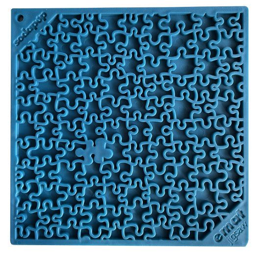 SodaPup lízací podložka puzzle, modrá