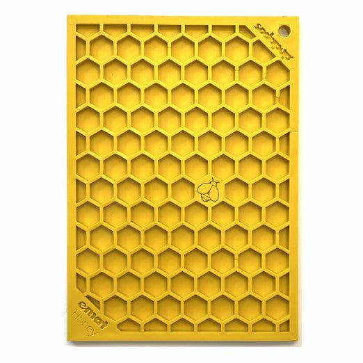 SodaPup lízací podložka honey malá, žlutá