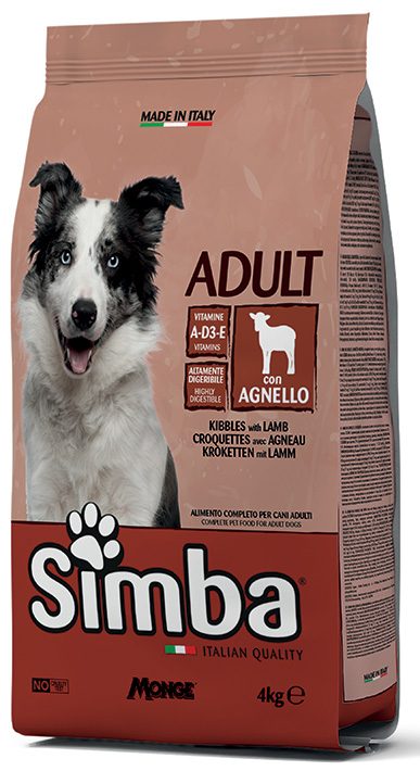 SIMBA Dog Jehněčí  20 kg  21/8
