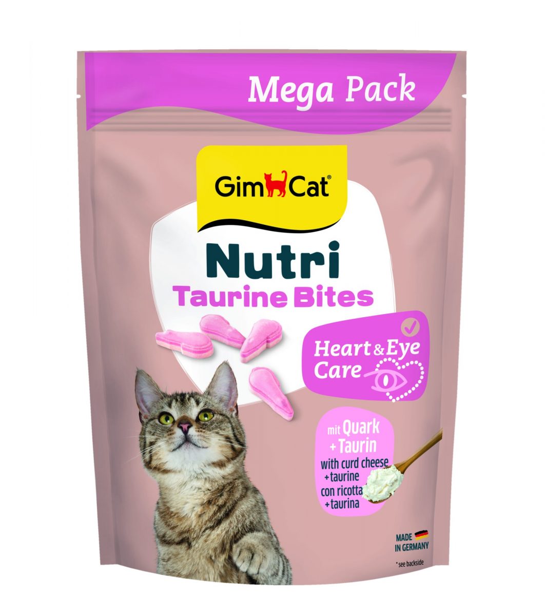 GIMCAT NUTRI TAURINE BITES tablety s tvarohem 425 g