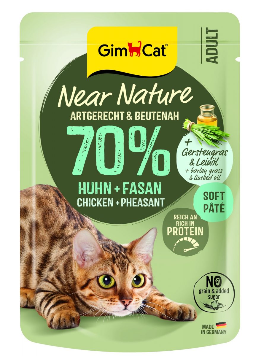 GimCat Near Nature Kuře & Bažant 85g