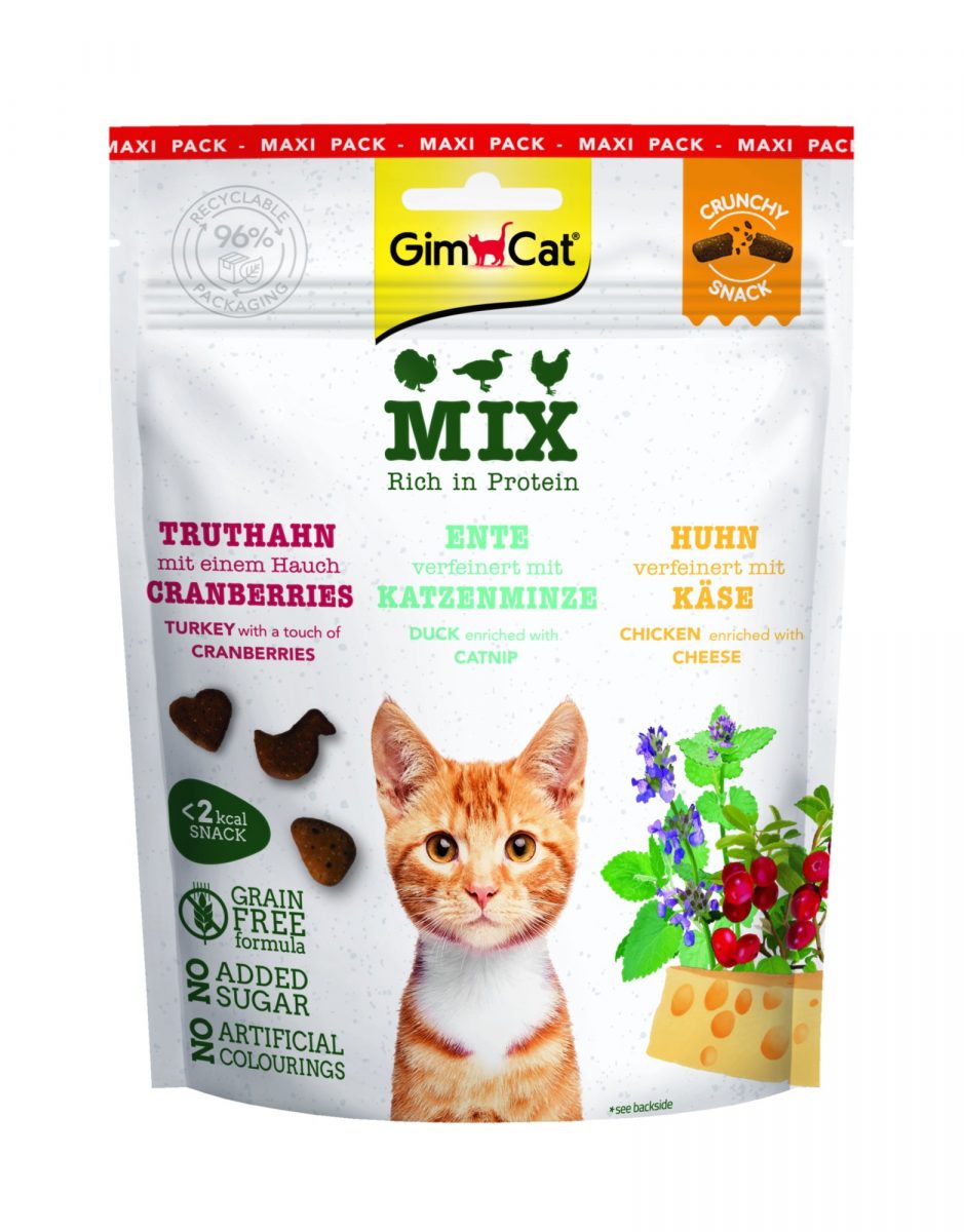 GimCat Crunchy Snacks MIX 140 G