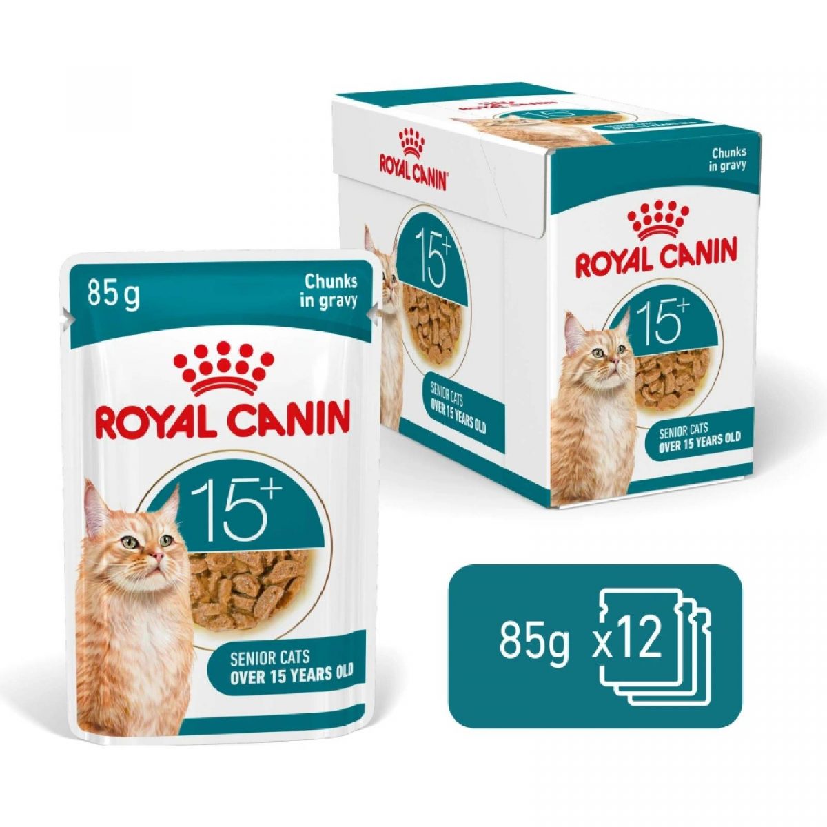 FHN C Ageing 15+ Gravy 12x85 g