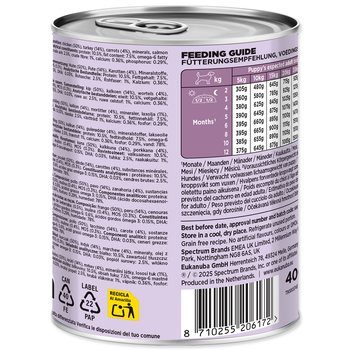 Konzerva EUKANUBA Puppy bohatá na krůtí s mrkví 400 g