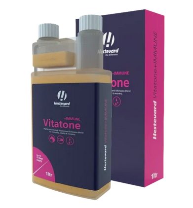 Hestevard Veterinary Koncentrovaná směs vitamínů a echinacea Vitatone +IMMUNE, láhev s dávkovačem 1l