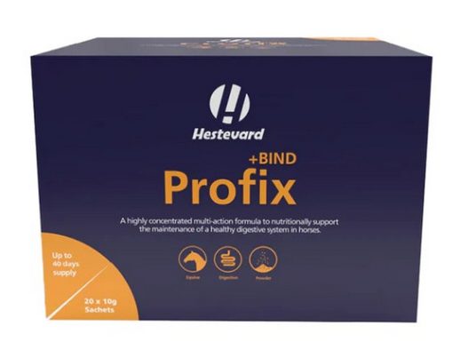 Hestevard Koncentrovaný probiotický a vitamínový komplex Veterinary Profix + BIND, krabička se sáčky 20 x 10g
