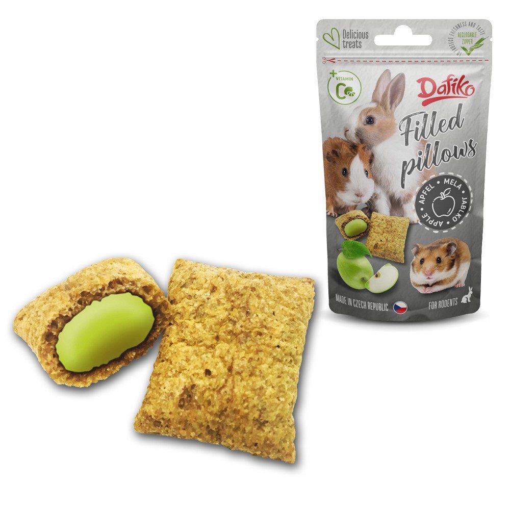 Plněné polštářky jablko, 40g