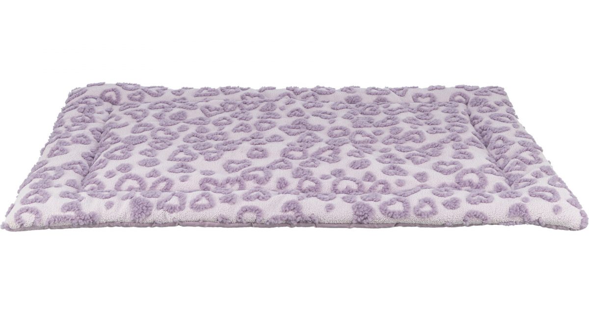 Podložka na ležení HEARTS, 90 x 70 cm, lila - LIMITOVANÁ NABÍDKA