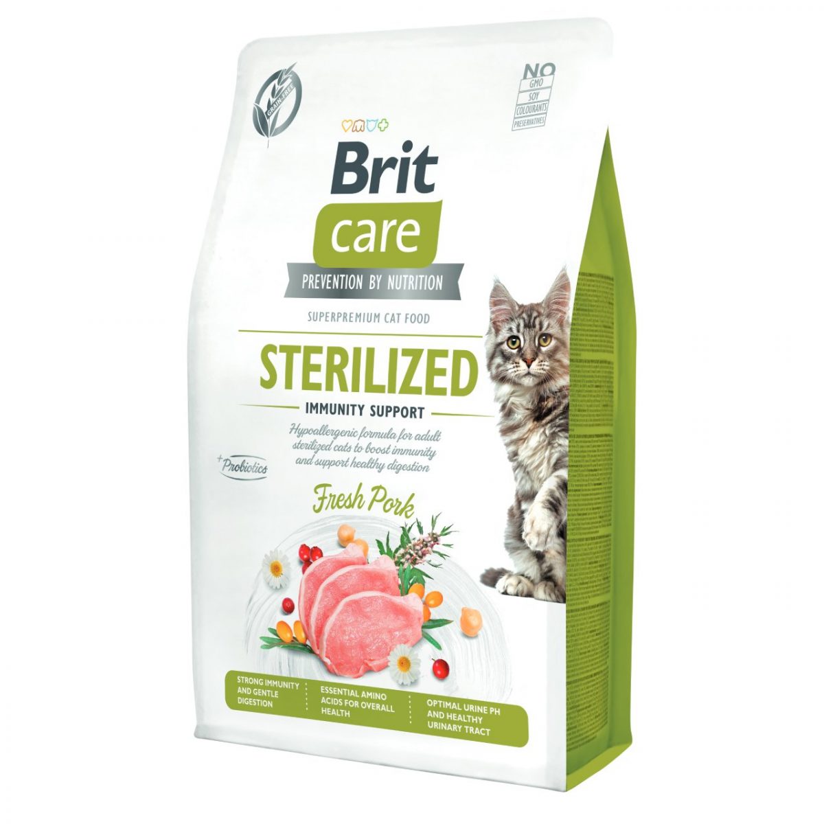 Brit Care Cat Grain-Free Sterilized Immunity Support 2kg