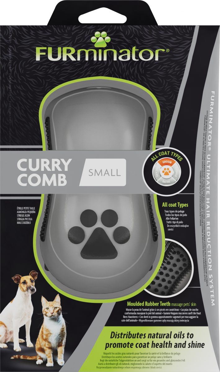 FURminator hřeben Curry Comb Small pro kočky, malé psy
