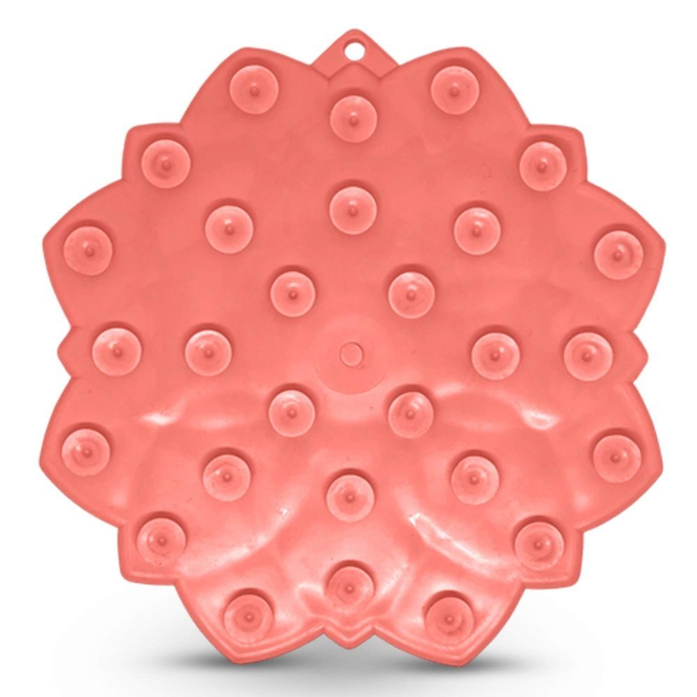 SodaPup měkká Mandala s přísavkami - pastelově růžová