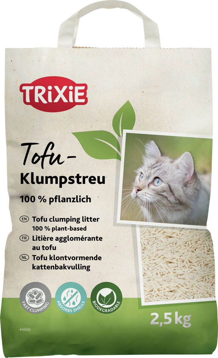 TOFU, 100% rostlinné hrudkující stelivo 2.5 kg
