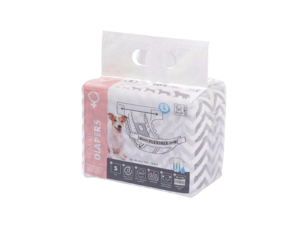 M-Pets Diapers pleny pro feny S