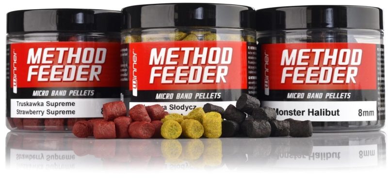 Method Feeder Band Pellets 8mm 120g Peach Cake