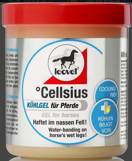 Leovet chladivý gel s dlouhotrvajícím účinkem pro rychlou regeneraci unavených nohou Celsius, balení 600g
