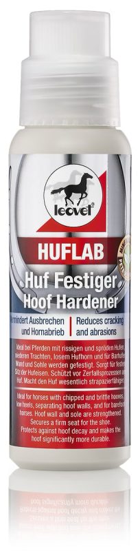 Přípravek na zpevnění problémových kopyt Leovet Huf Festiger, lahvička 200ml