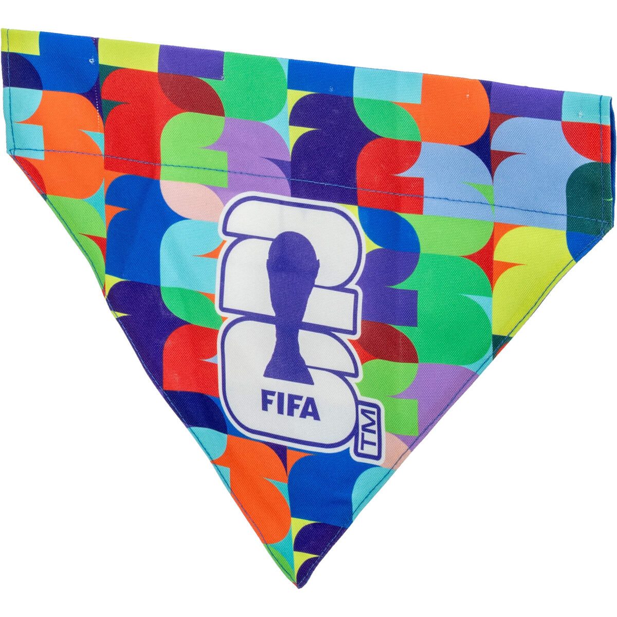 FIFA 2026 oboustranný šátek na obojek, L: 29 cm - LIMITOVANÁ NABÍDKA