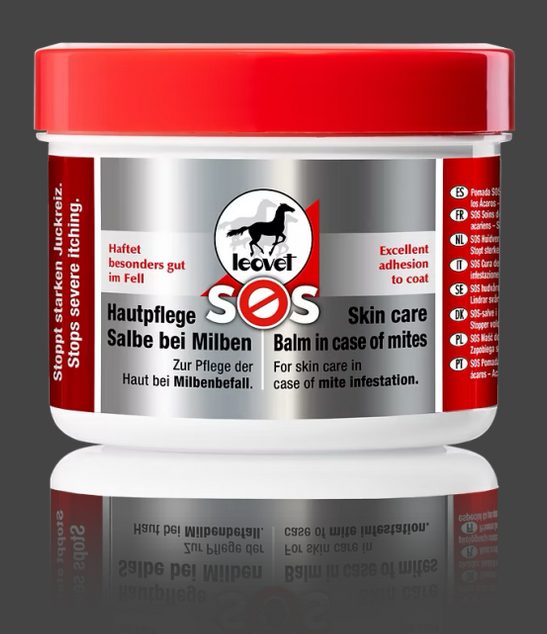 První pomoc v péči o porušenou kůži, při letní vyrážce a při napadení roztoči Leovet SOS Hautpflege Salbe, Balení 150 ml
