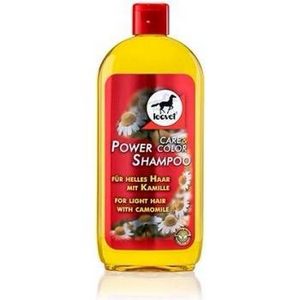 Šampon pro světlé koně s heřmánkem Leovet Power shampoo Kamile, láhev 500ml