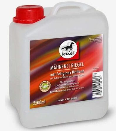 Jemný lesk s hedvábným efektem pro srst, hřívu a ocas Silkcare Striegel, kanystr 2,5l