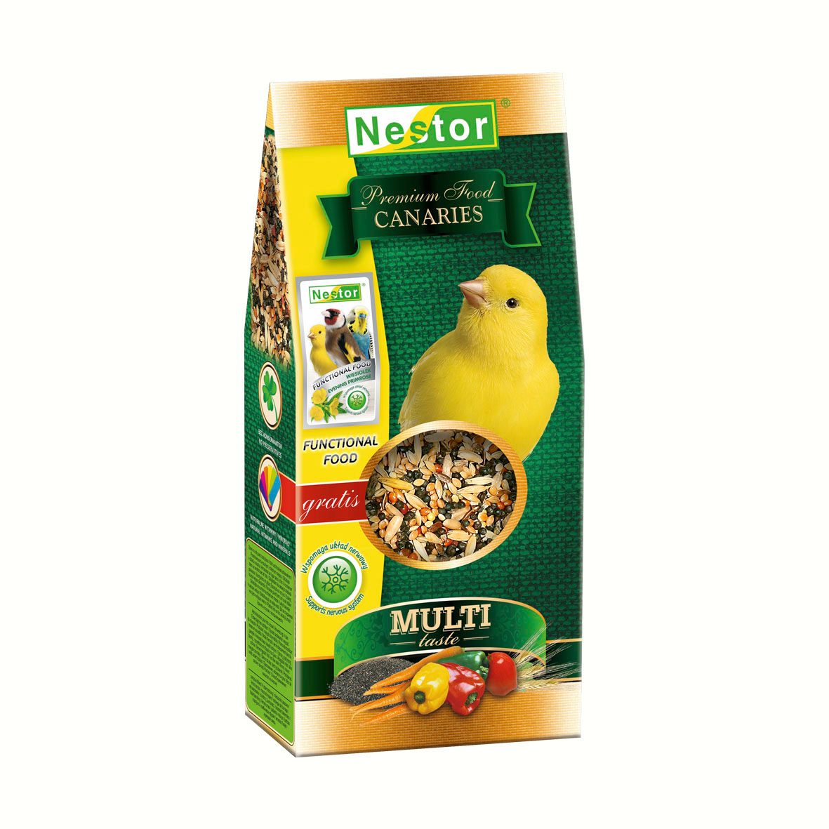 NESTOR PREMIUM Prémiové krmivo pro kanáry 500ml/300g